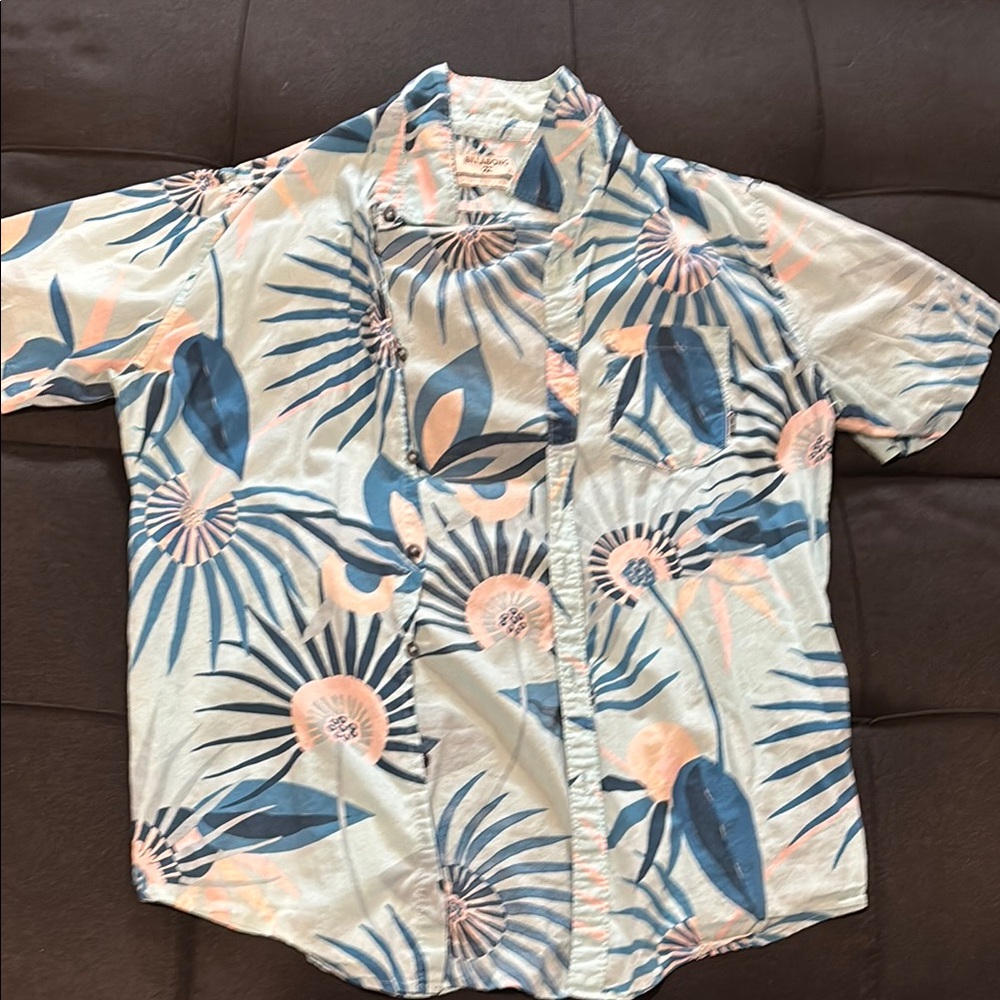 Tropical Billabong Button Up